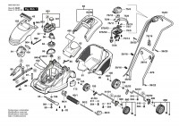 Bosch 0 600 883 003 Rotak 40 Lawnmower 230 V / Eu Spare Parts